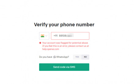 openai-verify-your-phone-number