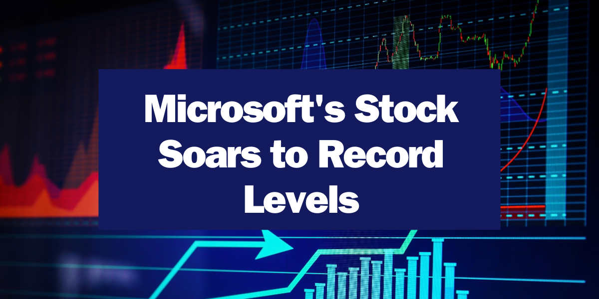 Microsoft Stock image